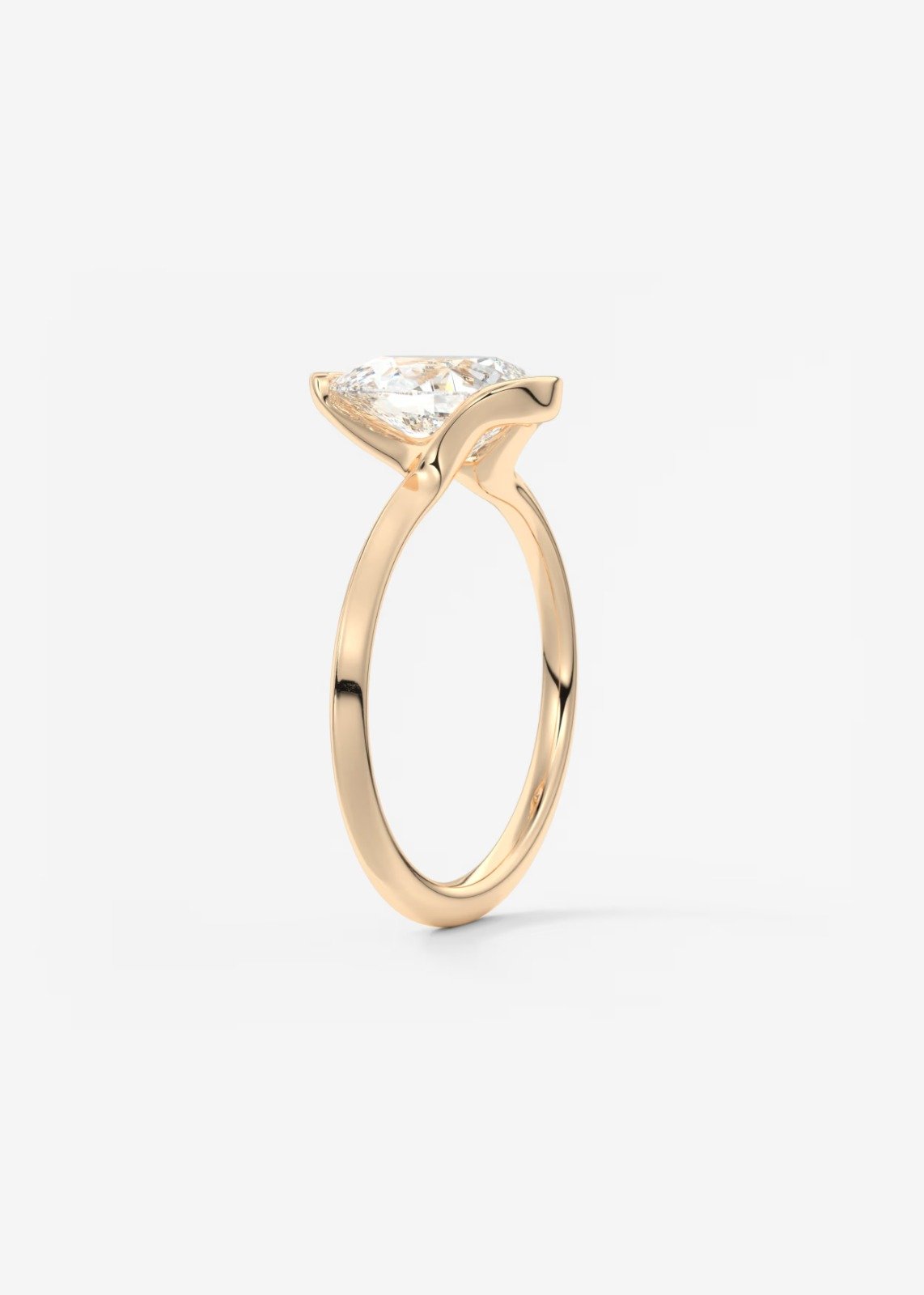 Oval Gold Ring